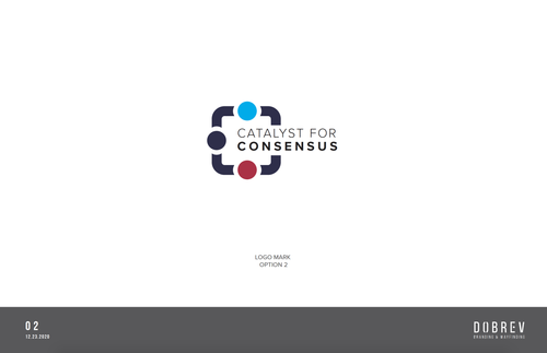 Catalyst for Consensus logo direction 02 — The Convergence