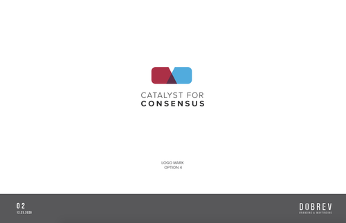 Catalyst for Consensus logo direction 03 — The Overlap